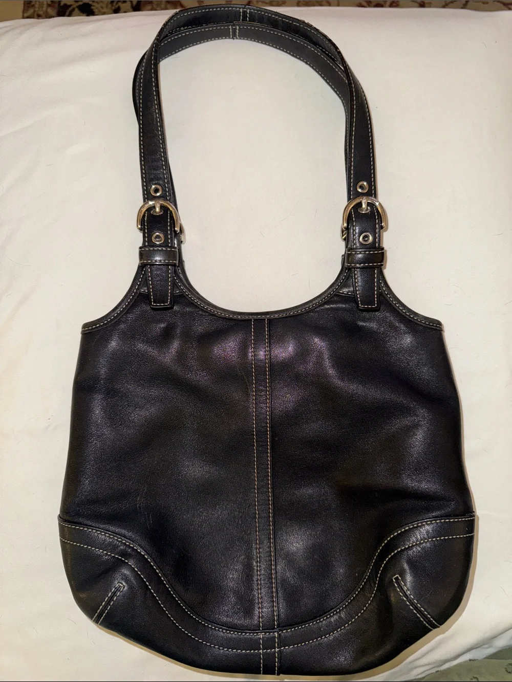 VINTAGE COACH SOHO LEATHER PURSE